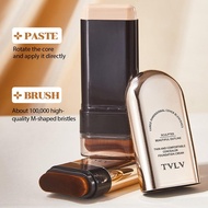 Double End Concealer Foundation Cream Long-lasting Cosmetic Liquid 20g Foundation Moisturizing W9j0