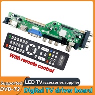 ZS.63W.AR801Digital TV driver board suitable for Europe,, and the Middle East DVB-T2Universal Mother