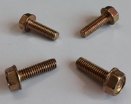 <set 100 chiếc> bu long M6X20 long đen liền mạ hợp kim 7 màu bulong máy bơm nước