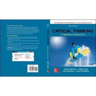 ISE CRITICAL THINKING: A STUDENTS INTRODUCTION by Gregory Bassham (US edition, paperback)