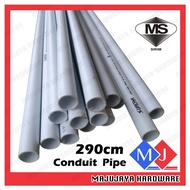 PVC Electrical Conduit Pipe Paip Wiring Paip Electrikal SIRIM 20mm 拉电喉 Home DIY Pipe Paip