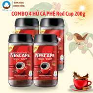 Combo 4 hũ cà phê Nescafe Red Cup 200g