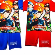 Set Of Clothing Children FULL PRINTING BOBOIBOY THE SERIES / BOBOIBOY Children Settings / BOBOIBOY Settings