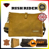 ORIGINAL RUSH RIDER GENUINE LEATHER SLING BAG CROSSBODY MEN WOMEN BEG LELAKI PEREMPUAN KULIT ASLI BR