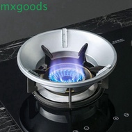 MXGOODS Wind Shield Bracket Household Stainless Steel Wok Rack Pan Holder Stand Gas Stove Home Windproof Gas Stove Wok Ring