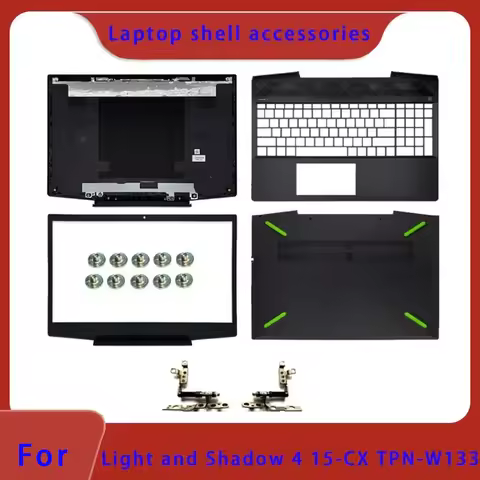 Brand new for Pavilion 15 15-CX TPN-C133 gaming laptop LCD back cover/front panel/hinge/palm rest ke