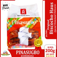 1 Pack Pinasugbo 200grams Biscocho Haus Best Seller Delicacy Pasalubong Products Iloilo Made Freshly Baked Banana Saba Slices Sesame Seeds Ilonggo Local Favorite Snack Iloilo's Best Products and Pasalubong Center Grocery Package and Snacks Biscuit Cookies