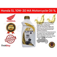 HONDA Motorcycle Oil 4T SJ 40 MA, SL 10W-30 MA, Scooter Oil Fully Synthetic, 10W30-MB