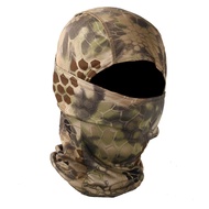 (พร้อมสต็อก) Unisex Camo Print Outdoor Cycling Balaclava Neck Gaiter Cap Full Face Cover