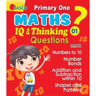 [ 4 books /set ] Casco Singapore Primary One Maths IQ & Think Question