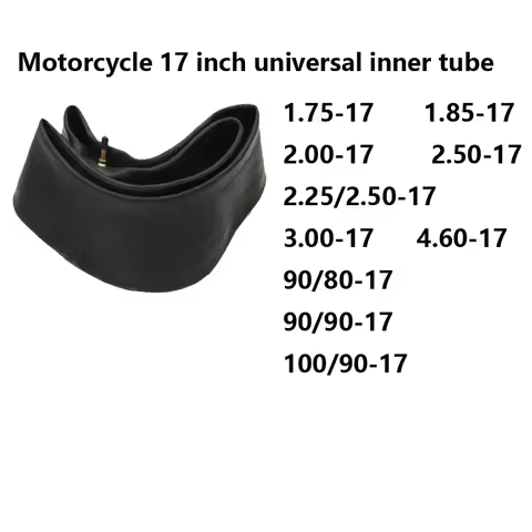 Motorcycle 17 inch series inner tube 4.75-17/1.85-17/2.00-17/2.25-17/3.00-17 110/70/80/90-17 130/140