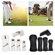 GUOOL No. 1 3 5 UT Putter Sleeve Golf Club Head Covers, Golf Headcovers Golf Wood