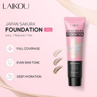 Lycome Cherry Blossom Liquid Foundation 0g (Tube) Color Foundation Cosmetics All English#2025.5.14#