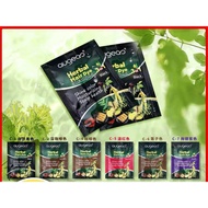 A AUGEAS 30ml HERBAL HAIR DYE SHAMPOO SHINE COLOR MOISTURIZING SCALP HEALTH CARE