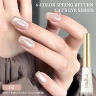 False Nails Satin Glass Color 02 (St02 Healthy Tone 1 Set Of 10 Nails) Long-Lasting Top Glue + File