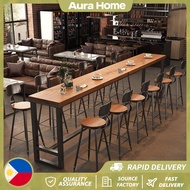 140/160/180CM High table Bar table Long table Narrow Table Set With Chair