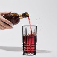 6PCS 12oz Crystal Highball Collins Glass Set Durable Large Capacity for All Drinks