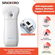 192 Elements 3 in 1 wireless color ultrasound probe Replaceable battery Handheld Doppler Ultrasound 