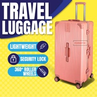 Bagasi Besar Luggage Bag Travel 30 32 34 inch Luggage Large Capacity Hard Case Heavy Duty TSA Combin