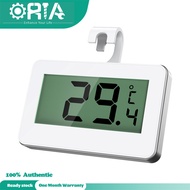 เครื่องวัดอุณหภูมิตู้เย็น ORIAที่วัดอุณหภูมิห้องตู้แช่แข็งดิจิทัล℃/℉ เกจวัดอุณหภูมิตู้เย็นสำหรับห้องครัวบ้านร้านอาหาร