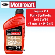 Genuine FORD Engine Oil Motorcraft FULLY Synthetic 5W30 SP/GF-6 (1L) 5W-30 5/30 MINYAK HITAM