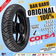 Ban Motor  CORSA SS18 Ring 14 Tubeless Ban Tubles Depan Belakang Motor Matic Beat Vario Scoopy Ring 14