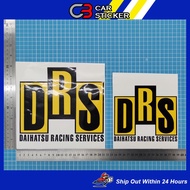DRS Daihatsu Car Sticker / cs420