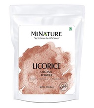[PRE-ORDER] mi Nature USDA Certified Organic Licorice Root Powder (Glycyrrhiza glabra/Liquorice/Mulethi/ Yastimadu) – 227g (8 Oz), Herbal Supplement for Immunity Support (ETA: 2023-02-19)