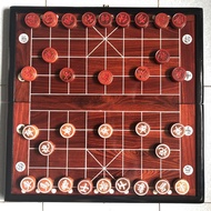 Incense Wood Chinese Chess Set [Including Chess Board + Chess Pieces]