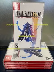 全新 Switch NS遊戲 太空戰士12 最终幻想12 黄道时代 Final Fantasy XII The Zodiac Age 美版中英文版
