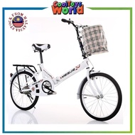 20 INCH FOLDING BIKE CYCLING MOUNTAIN BIKE OFF-ROAD CITY BIKE ADULT BICYCLE