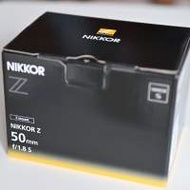 Nikon 50mm f1.8S 全新 for Z5 Z6 Z7 Z8 Z9 Z50 Z30 ZF ZFC