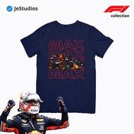 Kaos Distro F1 Max Verstappen Max Max Formula 1 Redbull T-Shirt Tshirt T Shirt