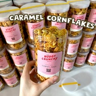 คอนเฟลกคาราเมล ผสมธัญพืช  Caramel Cornflakes | Buddycrunchy.bake