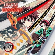 【short 104CM】Anime Dog Cosplay sword Demon Slayer cosplay costume cos sword for Children Kids