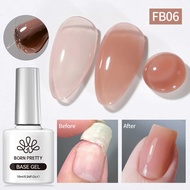 WY BORN PRETTY Nail Fiber Rubber Base Reinforcement Glue Care Nail Free Washing Rubber Base Function