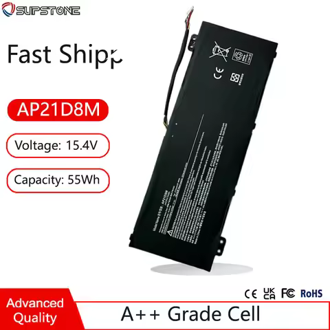 AP21D8M Laptop Battery For Acer NITRO5 N22C1 AN515-58-56CL AN515-58-766R AN16-51 V15 ANV15-51 KT.004