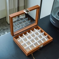 Dust-Resistant Covered 24-slot Jewelry Box
