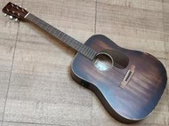 【名曲堂樂器】免運0利率 Sigma DM-15E AGED 仿舊漆面塗裝 面單板 民謠吉他/電木吉他 公司貨
