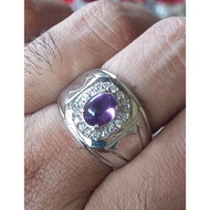 Purple Amethyst Amethyst Ring