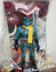 閃電超人 海賊版 笠頭 搪膠公仔 inazuman 25cm POPY 公仔嘜 Bandai 宣弘社 Bullmark 牛嘜 Marusan 丸三 Marmit Medicom