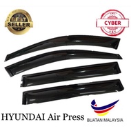 Air Press/Door Visor(Medium)Hyundai Matrix/Accent/Tucson 2011-2015 BUATAN MALAYSIA Best Quality