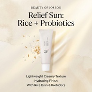 [Beauty of Joseon] Relief Sun: Rice + Probiotics [BOJ] Rice Sunscreen 50ml SPF50+ PA++++