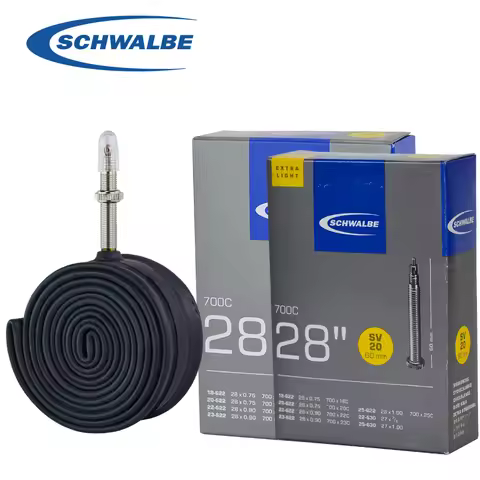 Schwalbe 28Inch Bike Tubes 700C MTB Road Bicycle Inner Tires SV/AV Valves Cycling Inner Tyre Replace