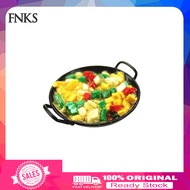 [Ready stock]  1/12 Dollhouse Miniature Chinese Food Cooking Wok Pan Model Kitchen Cookware Toy