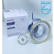 Philips DOWNLIGHT RECESSED NICKEL 66664 4inch 4" SILVER MAX 18watt