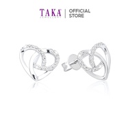 TAKA Jewellery Emotion Diamond Earrings 9K