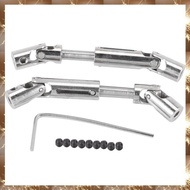 (O I Q B)Crawler Car Metal Driving Shaft Upgrade Part Bottom Rc Truck for  1/16 1/24 Toy Car Accesso