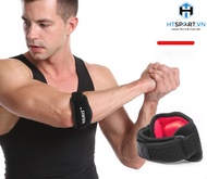 Băng Khuỷu Tay Đai Bó Cơ Khuỷu Tay Cùi Chỏ Có Đệm Hơi Silicone Hổ Trợ Vận Động Thể Thao Tập Gym Aoli