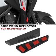 NX 500 NX 400 Motorcycle Side Wind Deflector Radiator Accessories For Honda NX500 NX400 2024 2025